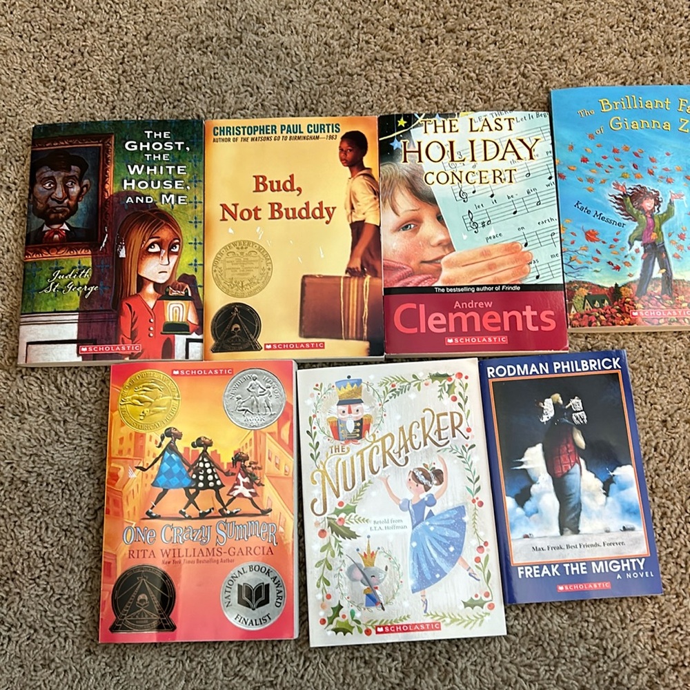 Brand new Junior paperback books. Assorted titles